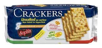 Sophia Crackers Unsalted 8.8 oz (250g)