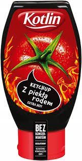 Kotlin Extra Hot Ketchup (z Piekta Rodem) 15.9 oz (450g)