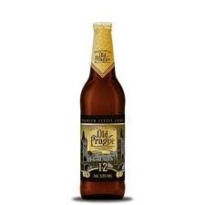 Old Prague Premium Lager Beer 16.9 oz (500ml)