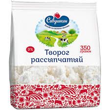 Savushkin Crumbled Farmer Cheese 9% 12.3 oz (350g)