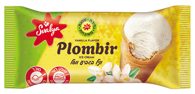 Svalya Vanilla Flavor Plombir Ice Cream 2.5 oz (70g)