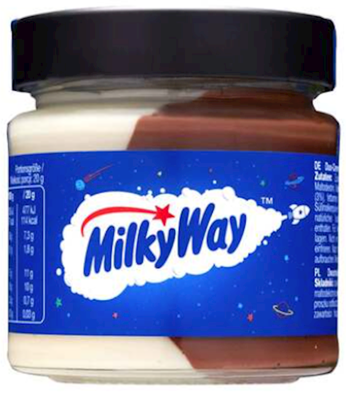 Milky Way Milk and White Chocolate Spread 7 oz (200g)