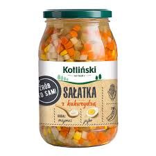 Kotlinski Vegetable Corn Salad (Sałatka Jarzynowa z Kukurydzą) 30.7 oz (870g)