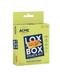 Acme Lox in a Box Snack Kit Avocado Toast 4.3 oz (120g)
