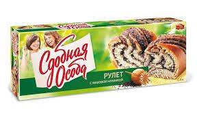 Imported  Poppy Seed Roll (Strudel, Makowiec) 14.1 oz (400g)