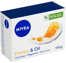 German Nivea Honey &amp; Oil Care Soap 3.5 oz (100g)