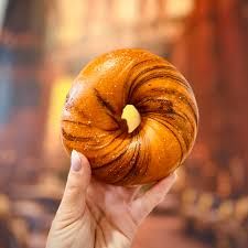 Pumpkin Spice Bagel (Hand-Rolled) Pumpkin Spice Bagel (Hand-Rolled)