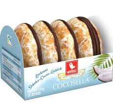Weiss Cocosella Coconut Cookies 3.4 oz (100g)