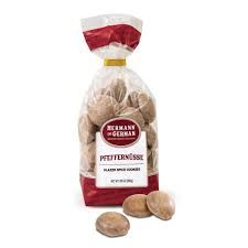 Hermann the German Glazed Spice Cookies (Pfeffernusse, Pfeffernüsse) 7 oz (200g)