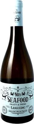 Mrs. Seafood Fruity &amp; Fresh Languedoc 2023 Dry White Wine 25 oz (750ml)