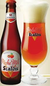 Dubuisson Pêche Mel&#39; Scaldis Peach Fruit Beer 11.2 oz (330ml)