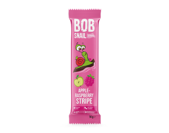 Bob Snail Apple-Raspberry Stripe 0.5 oz (14g)
