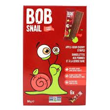 Bob Snail Apple-Sour Cherry 6 Stripes Box 2.96 oz (84g)