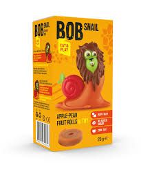 Bob Snail Bobnimals Eat &amp; Play Fruit Rolls with Toy 0.7 oz (20g)