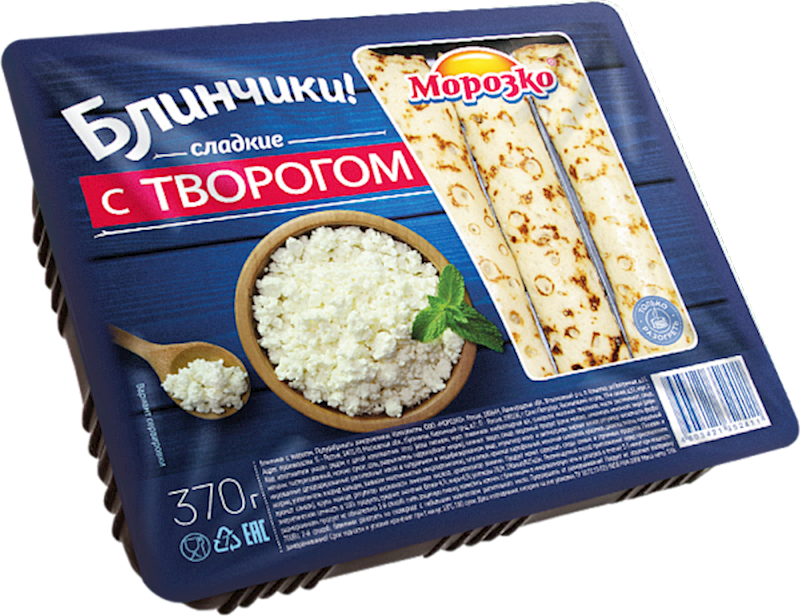 Morozko Blintzes with Farmer Cheese 13 oz (370g)