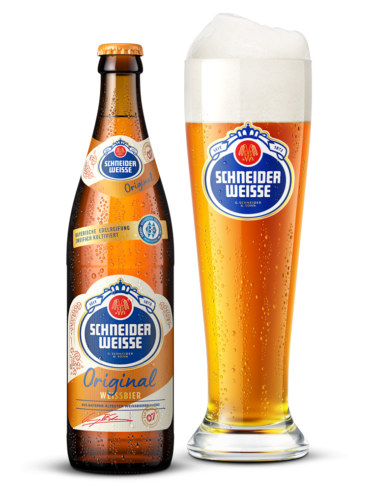 Schneider Weisse Original German Hefe-Weizen Wheat Beer 16.9 oz (500ml)