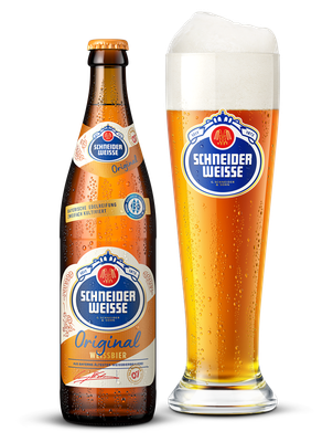 Schneider Weisse Original German Hefe-Weizen Wheat Beer 16.9 oz (500ml)