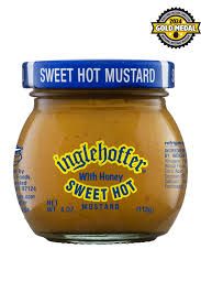 Inglehoffer Sweet Hot Mustard with Honey 4 oz (113g)