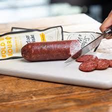 Bold Beef &amp; Bourbon Uncured Salami 5 oz (142g)