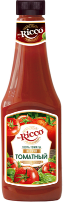 Mr Ricco 100% Tomato Ketchup (Pomodoro Speciale) 33.2 oz (940g)
