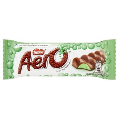 Nestle Aero Milk Chocolate Peppermint Bar 1.3 oz (36g)
