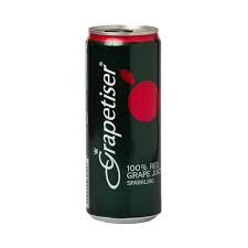 Grapetiser Sparkling 100% Red Grape Juice 11.2 oz (330ml)