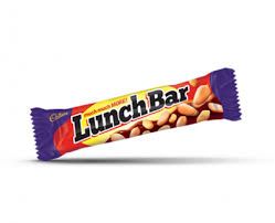 Cadbury Milk Chocolate Lunch Bar 1.6 oz (46g)