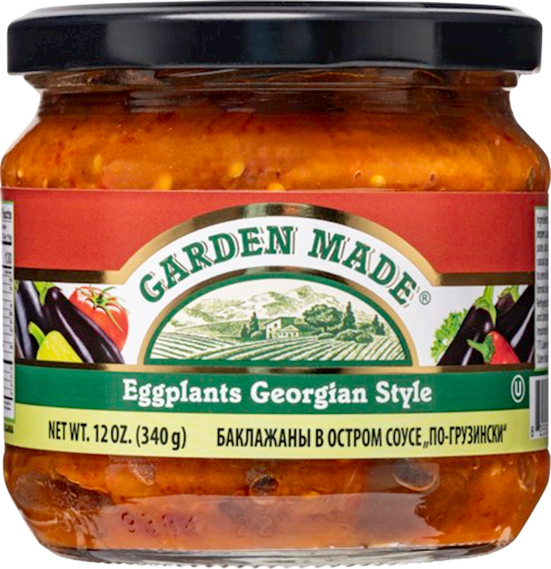 Garden Made Eggplants Georgian Style 12 oz (340g)