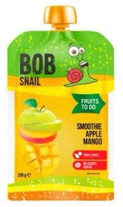 Bob Snail Apple-Mango Fruit Smoothie 7 oz (200g)