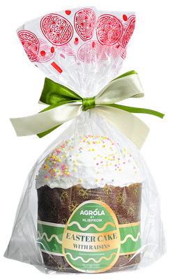 Agrola Easter Cake Kulich Paska with Raisins 10.6 oz (300g)