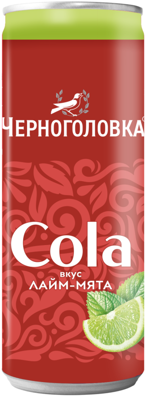 Chernogolovka Cola Lime Mint 11.2 oz (330ml)