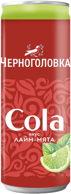 Chernogolovka Cola Lime Mint 11.2 oz (330ml)