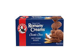 Bakers Original &amp; Best Romany Creams Classic Choc Coconut Biscuits 7 oz (200g)