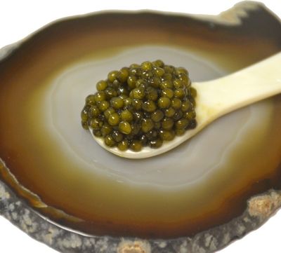 Beluga Sturgeon Black Caviar 0.5 oz (14g) Jar