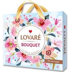 Lovare Bouquet Gift Set Tea Collection (30 Tea bags) 1.9 oz (53g)