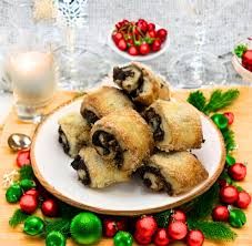 Polish Rugelach with Chocolate (Rogaliki) Package 12 oz (340g)