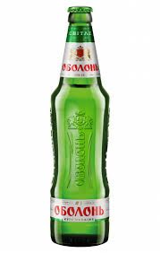 Obolon Pale (Svitle) Lager Beer 16.9 oz (500ml)