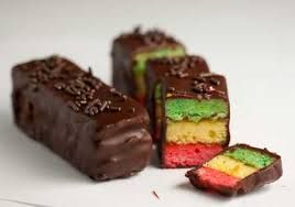New York Rainbow Layered Cookies (1/2 lb)