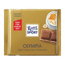Ritter Sport Olympia Milk Chocolate 3.5 oz (100g)