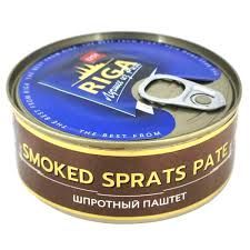 The Best from Riga Smoked Sprats Pate 8.5 oz (240g)
