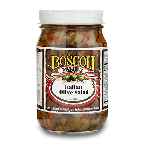 Boscoli Italian Muffuletta Olive Salad 15.5 oz (439g)