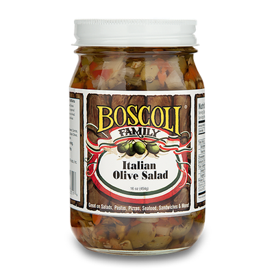 Boscoli Italian Muffuletta Olive Salad 15.5 oz (439g)