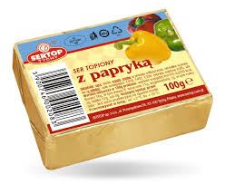 Sertop Tychy Pepper (z Papryka) Cream Cheese 3.5 oz (100g)