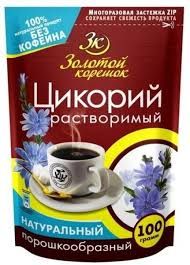Zolotoy Koreshok Instant Chicory (Tsikoriy, Цикорий) 3.5 oz (100g)