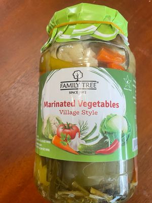 Family Tree Marinated Vegetables Village Style 24.3 oz (690g)