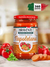 Bravente Napoletana Tomato Sauce with Vegetables 12.7 oz (360g)