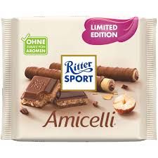 Ritter Sport Amicelli Limited Edition Milk Chocolate 3.5 oz (100g)