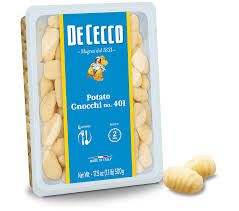 DeCecco Potato Gnocchi no. 401 package 17.5 oz (500g)