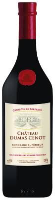 Chateau Dumas Cenot 2019 Bordeaux Superieur Red Wine 25 oz (750ml)