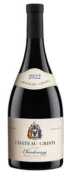 Chateau Cristi 2022 Chardonnay Barrel Fermented Dry White Wine 25 oz (750ml)